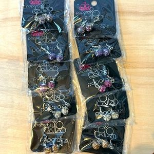 One lot of 10 pair new paparazzi dangle earrings